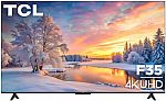 65" TCL Class F35-Series 4K UHD HDR LED Smart Fire TV (2025) $269.99