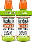 6-Ct 16-Oz TheraBreath Healthy Gums Oral Rinse (Tingling Mint) $15