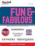 $100 Uber eGift Card $85, $50 Fun & Fabulous Gift Card $42.50 and more