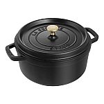 Staub Cast Iron 2.75 qt Round Dutch Oven $99 and more