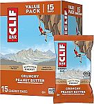 15 Count CLIF BAR - Energy Protein Bars - Crunchy Peanut Butter $7.74