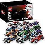 6-Pack 29-Piece LEGO F1 Collectible Race Cars Building Set $16.69