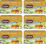 6-Pack 20-Ct Celestial Seasonings Chamomile Tea Bags $9