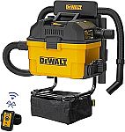 DEWALT Portable 6 Gallon 5 Horsepower Wall-Mounted Garage Wet Dry Vacuum Cleaner DXV06G $100