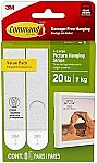 2 x 8 Pairs Command 20 lb X-Large Picture Hanging Strips $11 + Get $5 Amazon Credit