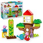 20-Pc LEGO DUPLO Peppa Pig Garden and Tree House + $4 Walmart Cash $10