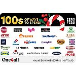 One4All Holiday $100 Gift Card $85