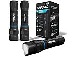 3-pack Energizer Rayovac T2000 Tactical LED Flashlights 400 Lumens $18.99