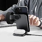 Aukey MagFusion 3-in-1 Foldable Magnetic Wireless Charger $33