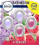 4-Count Febreze Bathroom Air Freshener $6