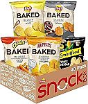 Frito-Lay Baked & Popped Mix Variety Pack (Pack of 40) $14.89