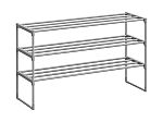 SONGMICS Shoe Rack, 3-Tier Shoe Organizer 3 for $27 ($9 each)