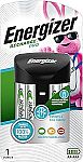 Energizer Rechargeable Battery Charger with 4 AA Rechargeable Batteries (3 for $50.97) + Get $15 Amazon Credit