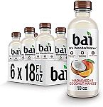 6-Count Bai Antioxidant Infused Water Beverage, Madagascar Coconut Mango $5.47