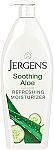 Jergens Soothing Aloe Body Lotion, 21 Fl Oz $3