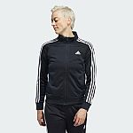 Adidas women's primegreen essentials warm-up slim 3-stripes track jacket $11 (orig. $55)