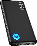 INIU Portable 10000mAh Charger $9