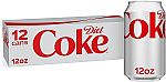 12-pack Diet Coke, 12 fl oz $4.40
