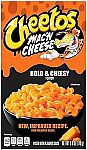 12-pack Cheetos Mac & Cheese Bold & Cheesy 5.9oz Boxes $9