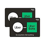 Costco Members: $100 Uber/Uber Eats eGift Cards (Digital Delivery) $75