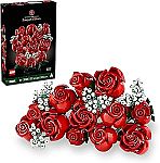 LEGO Botanicals Bouquet of Roses Artificial Flowers 10328 $48