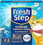 Fresh Step Extreme Clumping Litter 14 lb Box $6.83