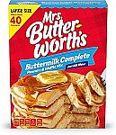 32 Ounce Mrs. Butterworth's Complete Buttermilk Pancake and Waffle Mix $2.15