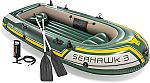 3-person INTEX Seahawk Inflatable Boat $87.55