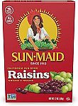 Sun-Maid California Sun-Dried Raisins - 12 oz $2