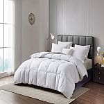 Martha Stewart White Goose Feather & Down Fiber Comforter $24