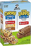 58 Count Quaker Chewy Granola Bars $12.10