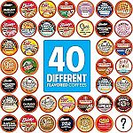 40-Count Two Rivers Assorted Coffee Sampler K-Cup Variety Pack $12.10 (Reg $20.91)