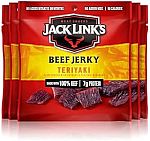 5-pk Jack Link's Beef Jerky, Teriyaki, Multipack Bags 0.625 oz $3.75