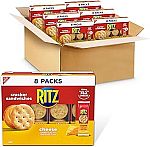 RITZ Cheese Sandwich Crackers, 48 Snack Packs $9.51