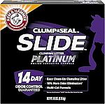 18-lb Arm Hammer SLIDE Platinum Multi-Cat Easy Clean-Up Clumping Cat Litter $11