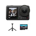 DJI OSMO Action 4 Action Camera Bundle $199