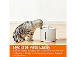 Amazon Basics Pet Water Fountain with Stainless Steel Top $10