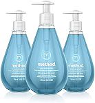 3-pack Method Gel Hand Soap 12 fl oz $6.39