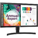 LG 27BN85UN-B 27" 4K HDR USB-C Monitor $229.99