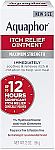 Aquaphor Itch Relief Ointment, Maximum Strength 1% Hydrocortisone 2 oz $10