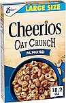 18.2-Oz Cheerios Oat Crunch Almond Breakfast Cereal (2 for $5.62)