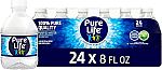 24-pack 8 Fl Oz Pure Life Purified Water Bottles $1.77