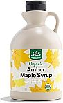 365 by Whole Foods Market, Organic Grade A Amber Maple Syrup, 32 Fl Oz $11.62