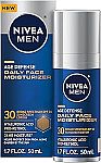 NIVEA MEN Age Defense Daily Face Moisturizer with Broad Spectrum SPF 30 Sunscreen 1.7 fl oz $6.99