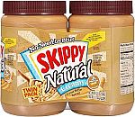 2-Ct 40 Oz SKIPPY Creamy Natural Peanut Butter $9.43