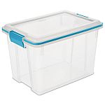 Sterilite 20 Quart \Weather-Resistant Clear Storage Bin $7 and more