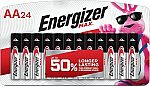 4 x 24 Count Energizer AA Batteries, Max Double A Battery Alkaline $50 + Get $15 Amazon Credit