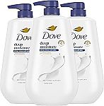 3 Count 30.6 fl oz Dove Body Wash with Pump Deep Moisture $13.48