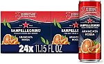 24-pack Sanpellegrino Italian Sparkling Drink (Sparkling and Blood Orange) $12.49