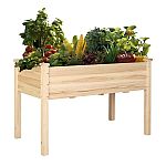 VEIKOUS 47 in. x 23 in. x 30 in. Wooden Raised Garden Bed with Liner $60 and more